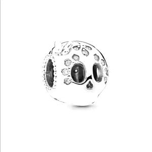 Authentic Pandora S925 ALE Charm Sparking Skull